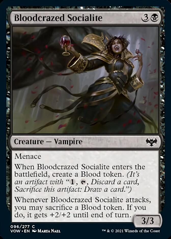 Bloodcrazed Socialite [Innistrad: Crimson Vow] | Game Master's Emporium (The New GME)