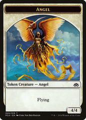 Angel // Saproling Double-Sided Token [Planechase Anthology Tokens] | Game Master's Emporium (The New GME)