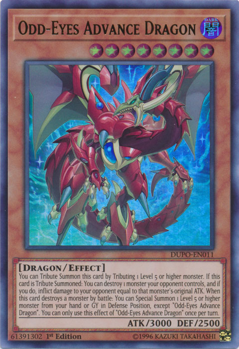 Odd-Eyes Advance Dragon [DUPO-EN011] Ultra Rare | Game Master's Emporium (The New GME)