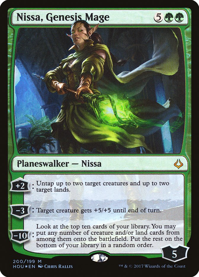 Nissa, Genesis Mage [Hour of Devastation] | Game Master's Emporium (The New GME)