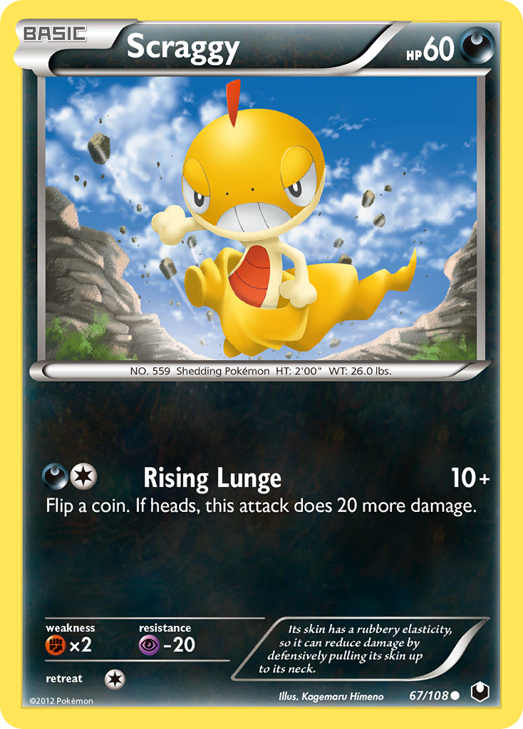 Scraggy (67/108) [Black & White: Dark Explorers] | Game Master's Emporium (The New GME)
