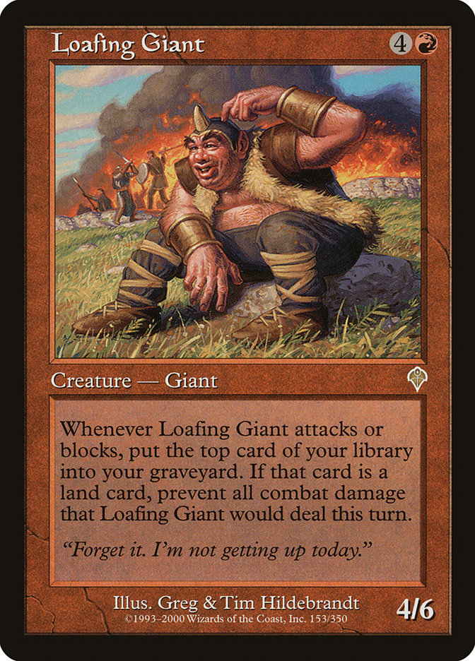 Loafing Giant [Invasion] | Game Master's Emporium (The New GME)