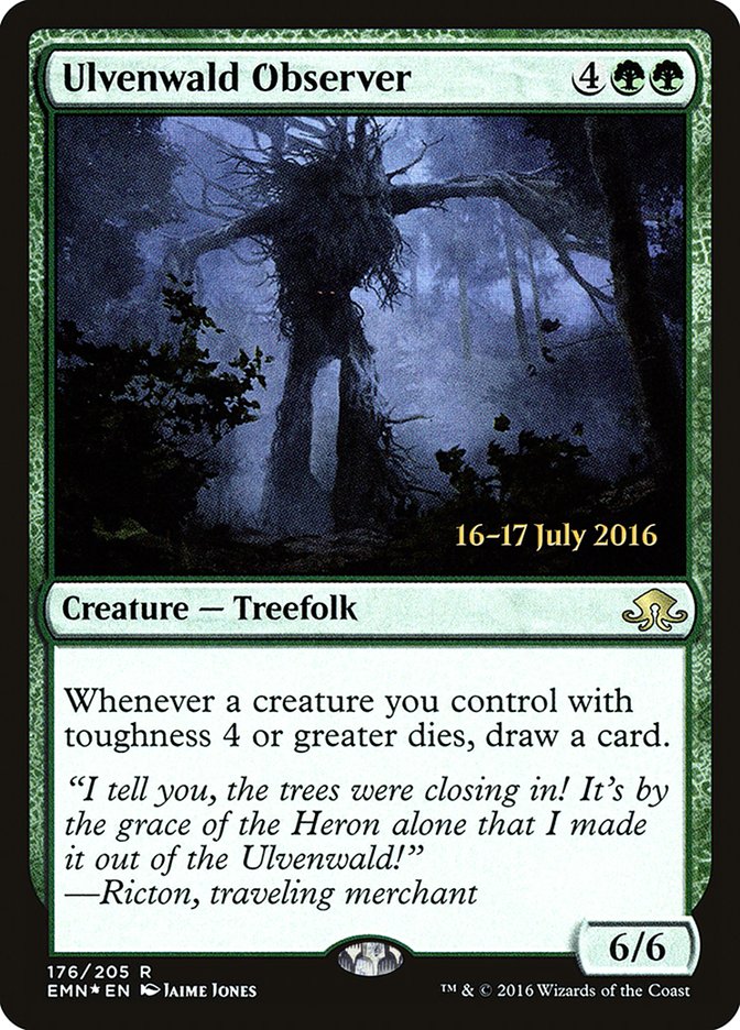 Ulvenwald Observer [Eldritch Moon Prerelease Promos] | Game Master's Emporium (The New GME)