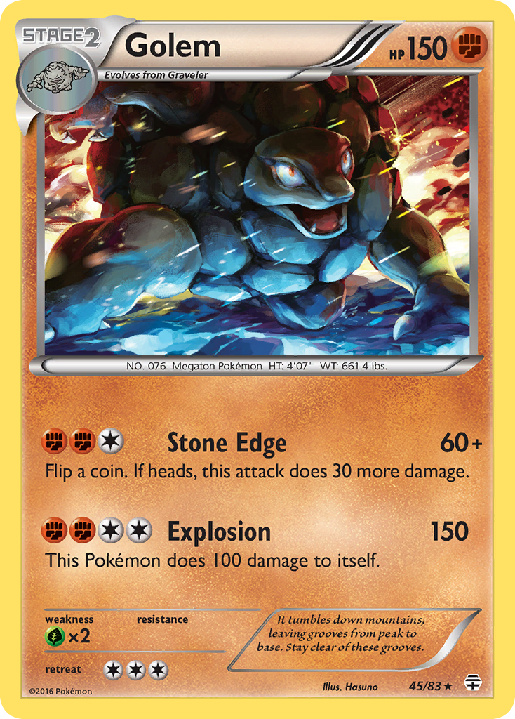 Golem (45/83) [XY: Generations] | Game Master's Emporium (The New GME)