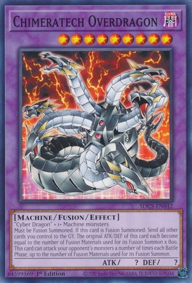 Chimeratech Overdragon [SDCS-EN042] Common | Game Master's Emporium (The New GME)