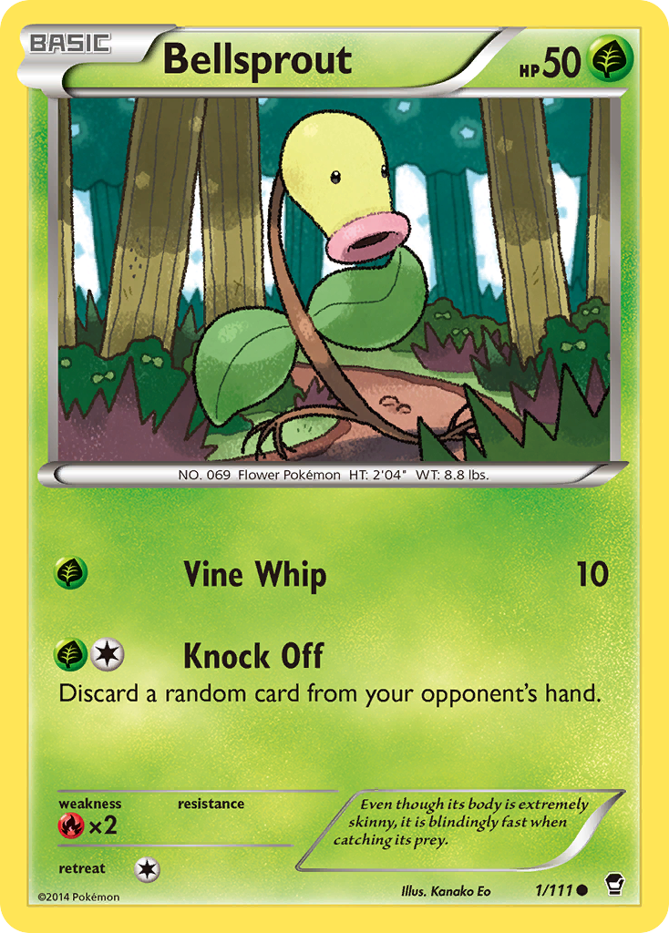 Bellsprout (1/111) [XY: Furious Fists] | Game Master's Emporium (The New GME)