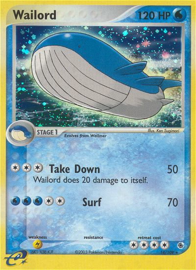 Wailord (14/109) [EX: Ruby & Sapphire] | Game Master's Emporium (The New GME)