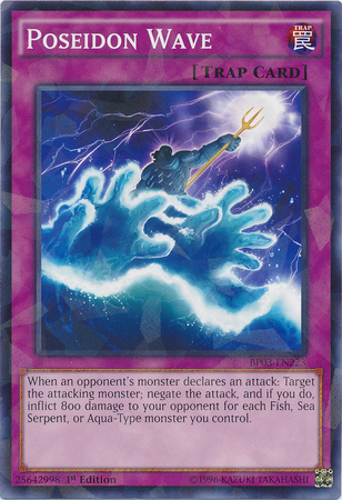 Poseidon Wave [BP03-EN223] Shatterfoil Rare | Game Master's Emporium (The New GME)