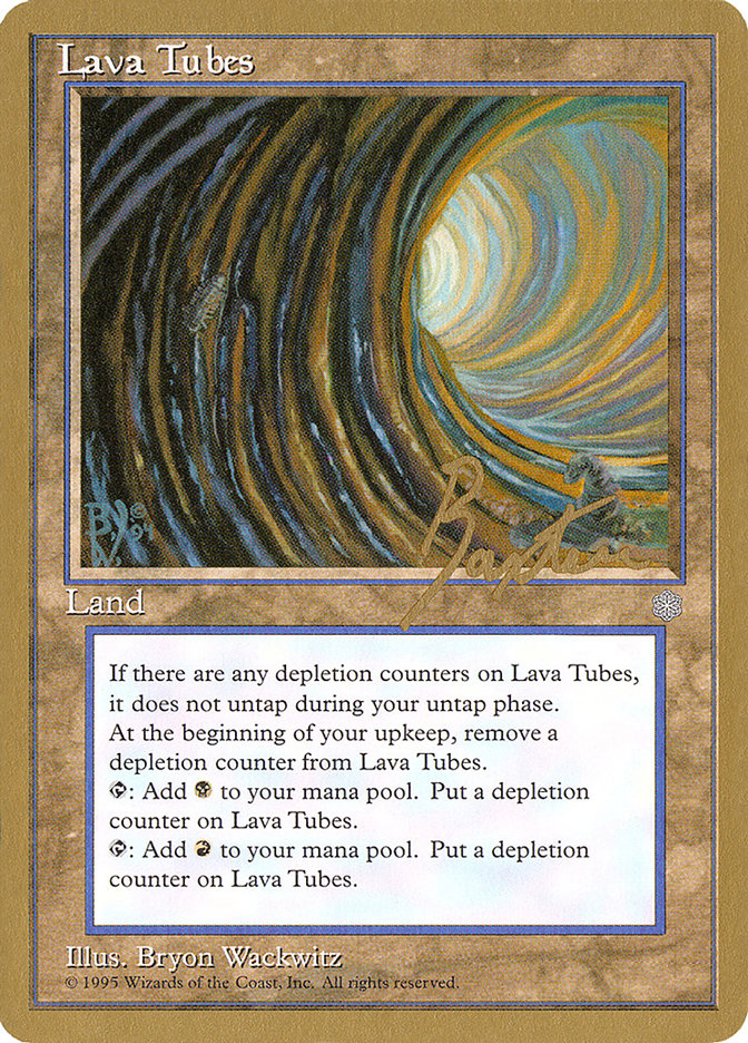 Lava Tubes (George Baxter) [Pro Tour Collector Set] | Game Master's Emporium (The New GME)