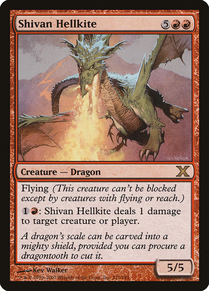 Shivan Hellkite [Tenth Edition] | Game Master's Emporium (The New GME)
