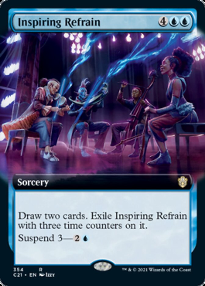 Inspiring Refrain (Extended Art) [Commander 2021] | Game Master's Emporium (The New GME)