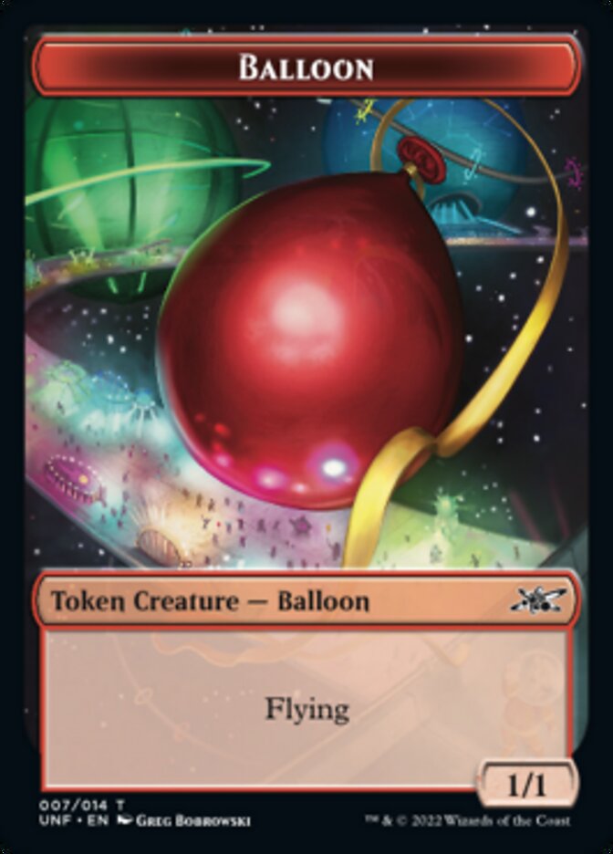 Balloon Token [Unfinity Tokens] | Game Master's Emporium (The New GME)