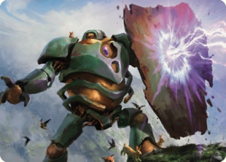 Walking Bulwark Art Card [Dominaria United Art Series] | Game Master's Emporium (The New GME)