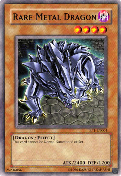 Rare Metal Dragon [EP1-EN004] Common | Game Master's Emporium (The New GME)