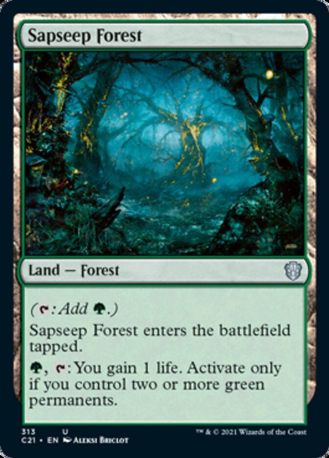 Sapseep Forest [Commander 2021] | Game Master's Emporium (The New GME)