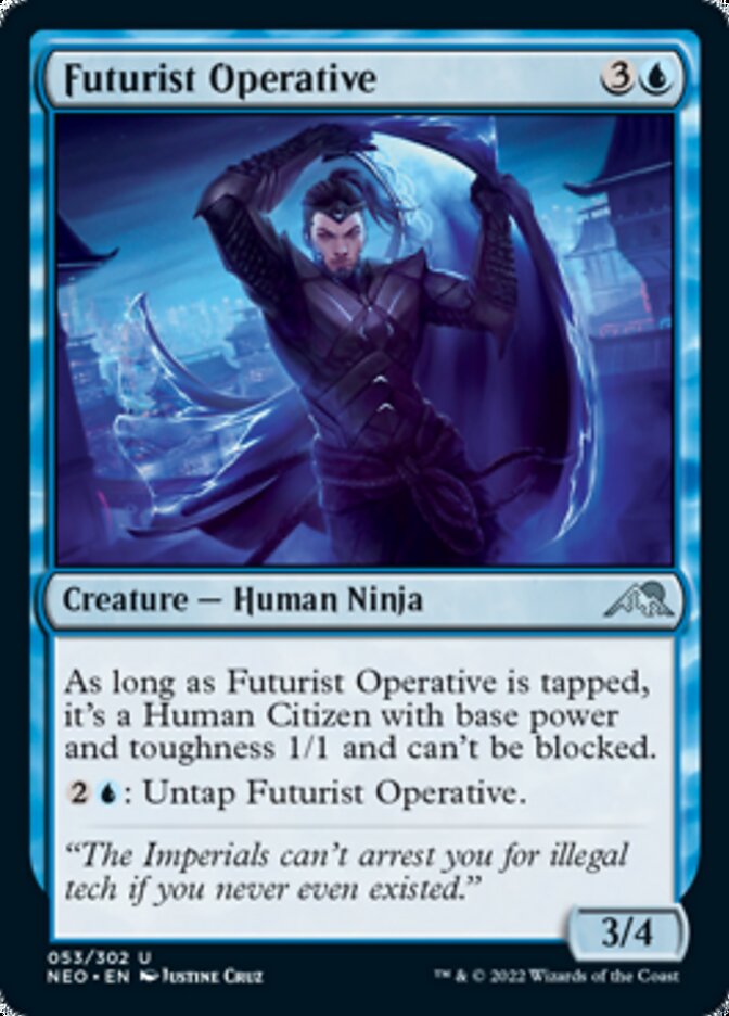 Futurist Operative [Kamigawa: Neon Dynasty] | Game Master's Emporium (The New GME)