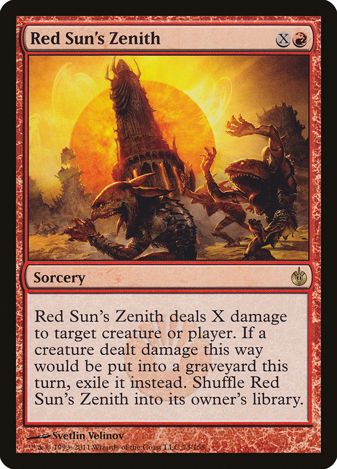 Red Sun's Zenith [Mirrodin Besieged] | Game Master's Emporium (The New GME)