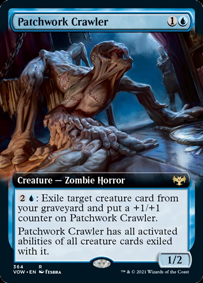 Patchwork Crawler (Extended Art) [Innistrad: Crimson Vow] | Game Master's Emporium (The New GME)