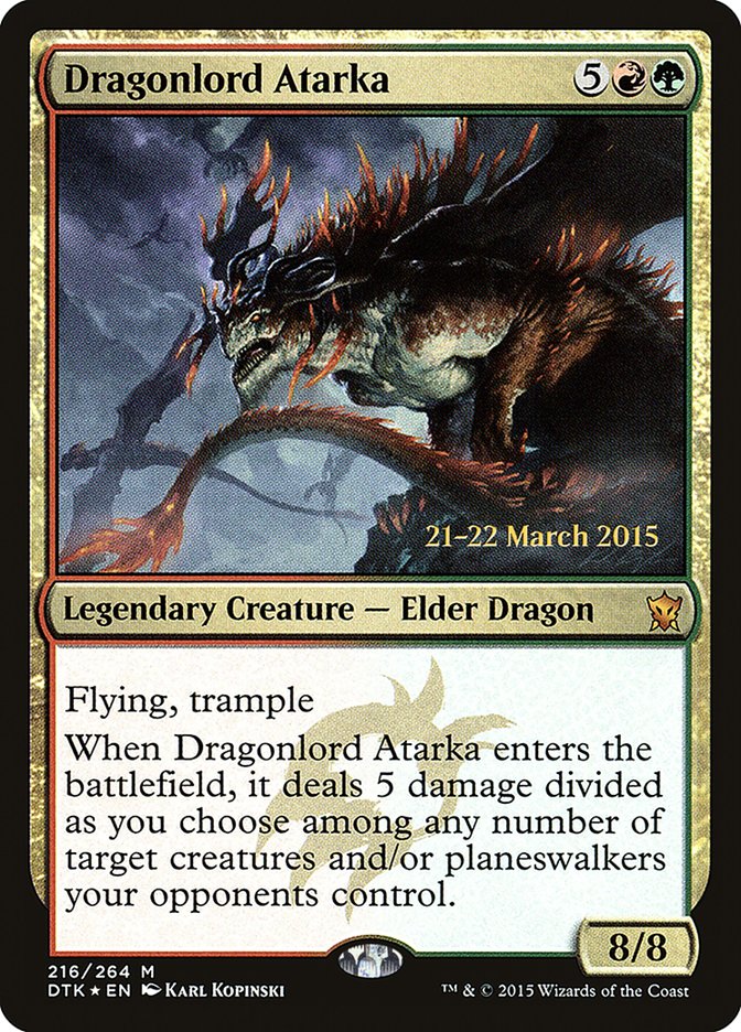 Dragonlord Atarka [Dragons of Tarkir Prerelease Promos] | Game Master's Emporium (The New GME)