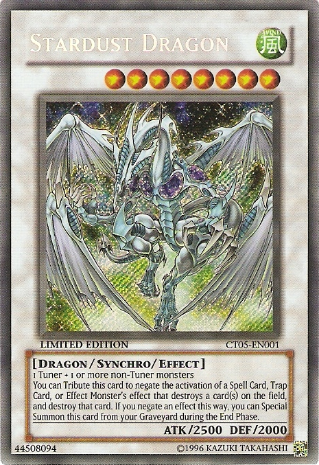 Stardust Dragon [CT05-EN001] Secret Rare | Game Master's Emporium (The New GME)