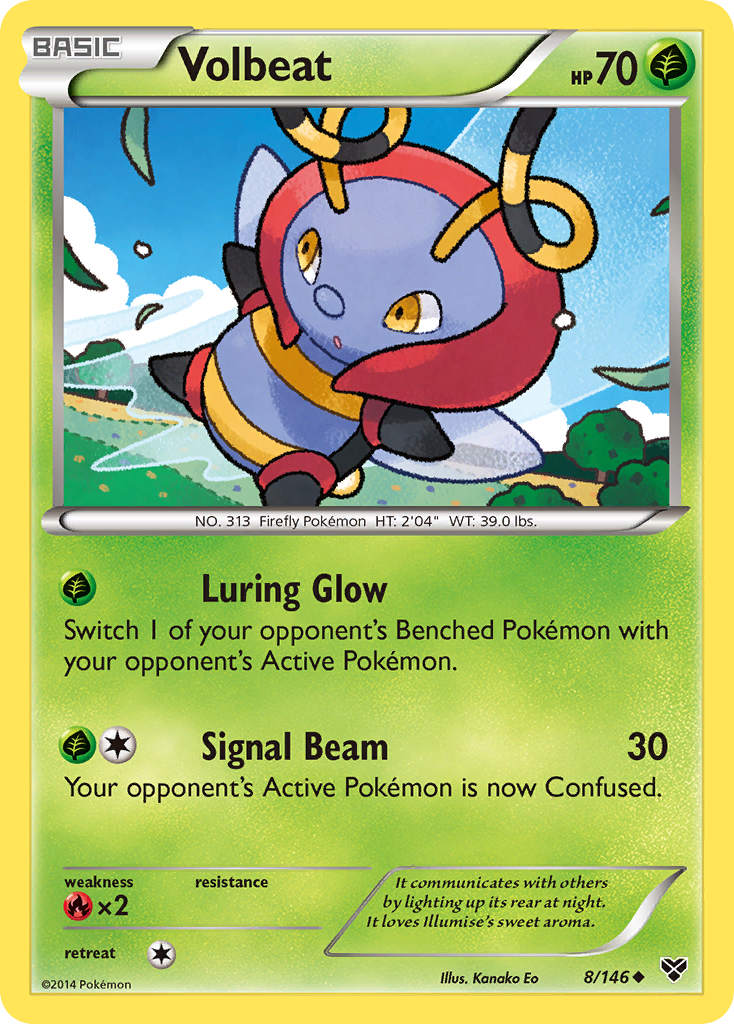 Volbeat (8/146) [XY: Base Set] | Game Master's Emporium (The New GME)