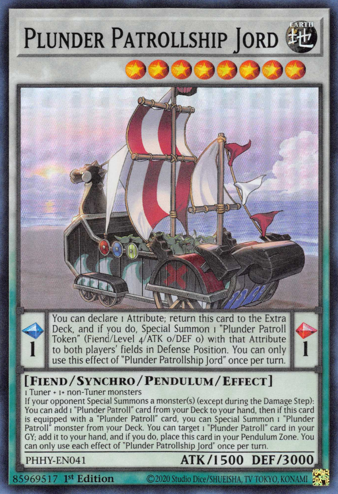 Plunder Patrollship Jord [PHHY-EN041] Super Rare | Game Master's Emporium (The New GME)