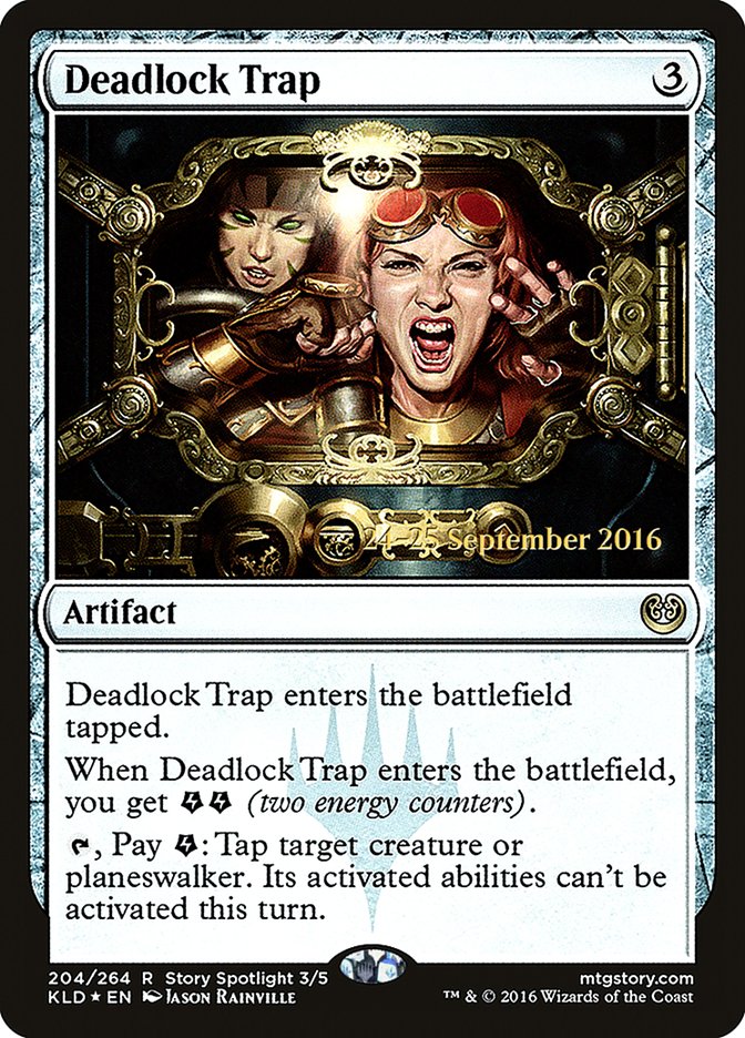 Deadlock Trap [Kaladesh Prerelease Promos] | Game Master's Emporium (The New GME)