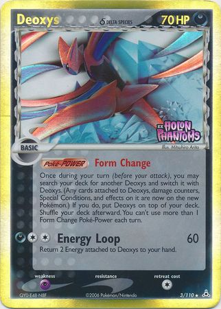 Deoxys (3/110) (Delta Species) (Stamped) [EX: Holon Phantoms] | Game Master's Emporium (The New GME)