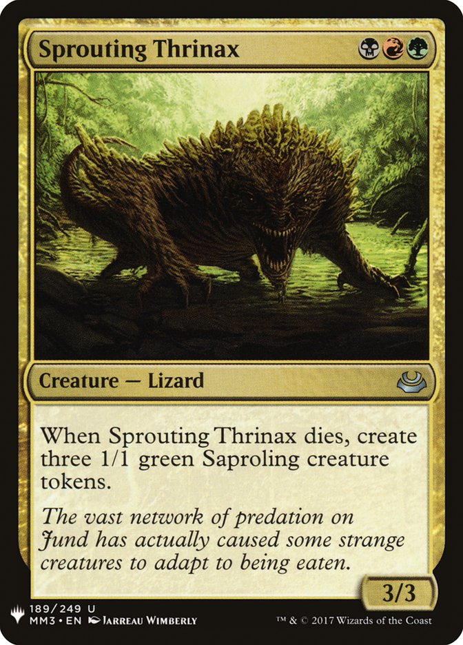 Sprouting Thrinax [Mystery Booster] | Game Master's Emporium (The New GME)