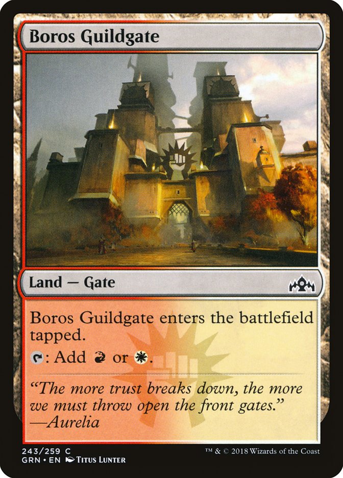 Boros Guildgate (243/259) [Guilds of Ravnica] | Game Master's Emporium (The New GME)