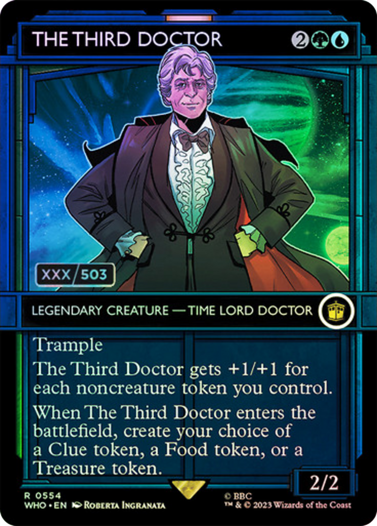 The Third Doctor (Serial Numbered) [Doctor Who] | Game Master's Emporium (The New GME)