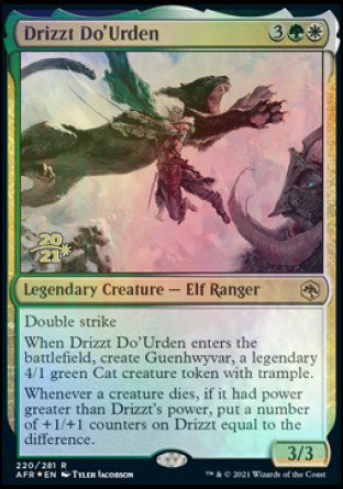 Drizzt Do'Urden [Dungeons & Dragons: Adventures in the Forgotten Realms Prerelease Promos] | Game Master's Emporium (The New GME)