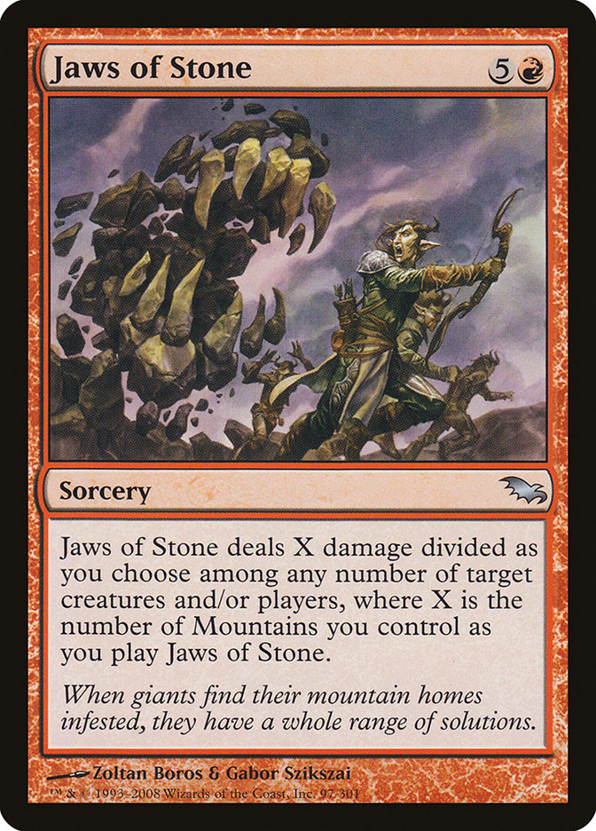Jaws of Stone [Shadowmoor] | Game Master's Emporium (The New GME)