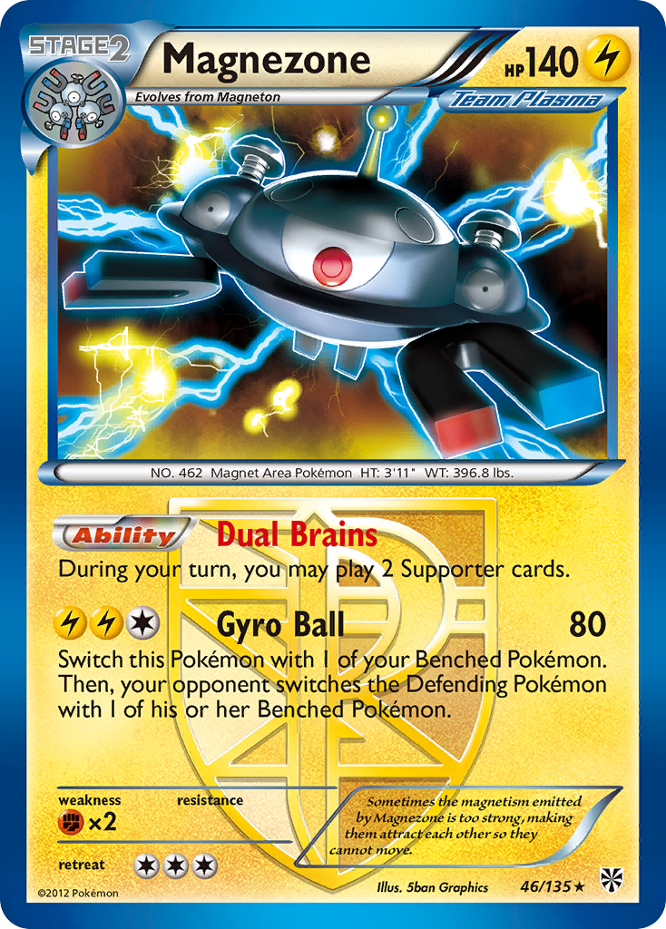 Magnezone (46/135) [Black & White: Plasma Storm] | Game Master's Emporium (The New GME)