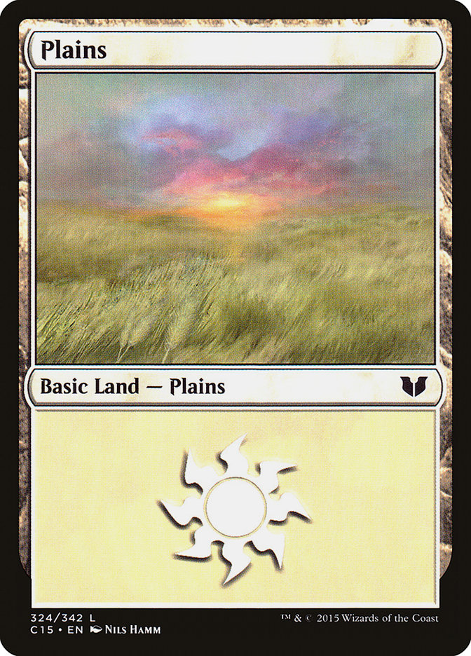 Plains (324) [Commander 2015] | Game Master's Emporium (The New GME)