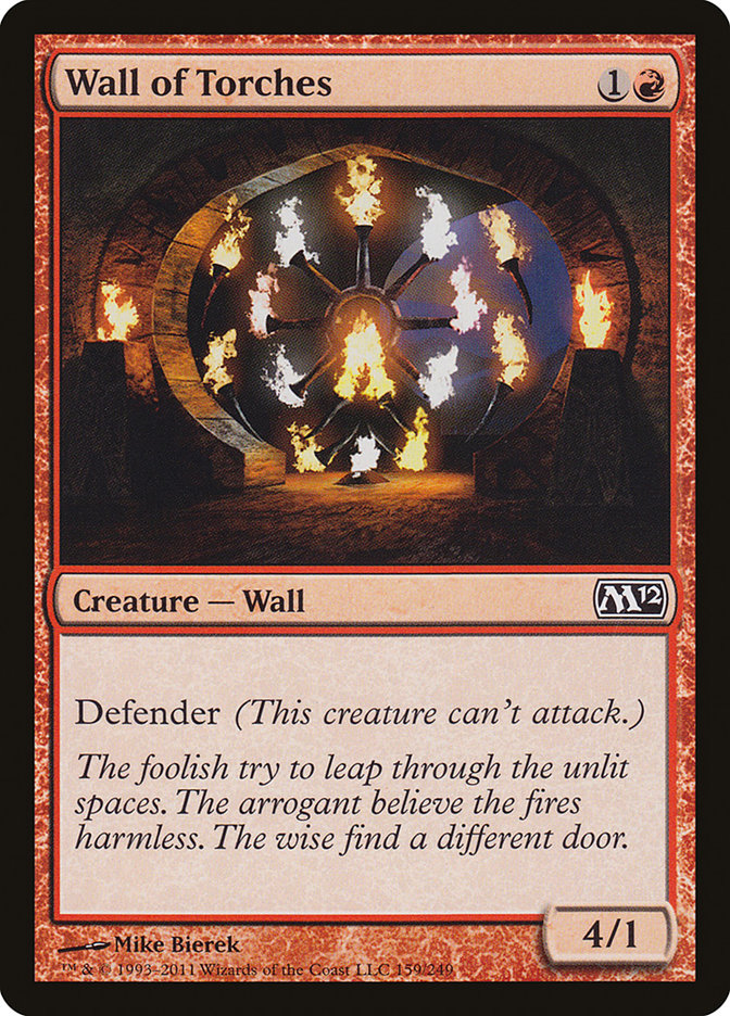 Wall of Torches [Magic 2012] | Game Master's Emporium (The New GME)