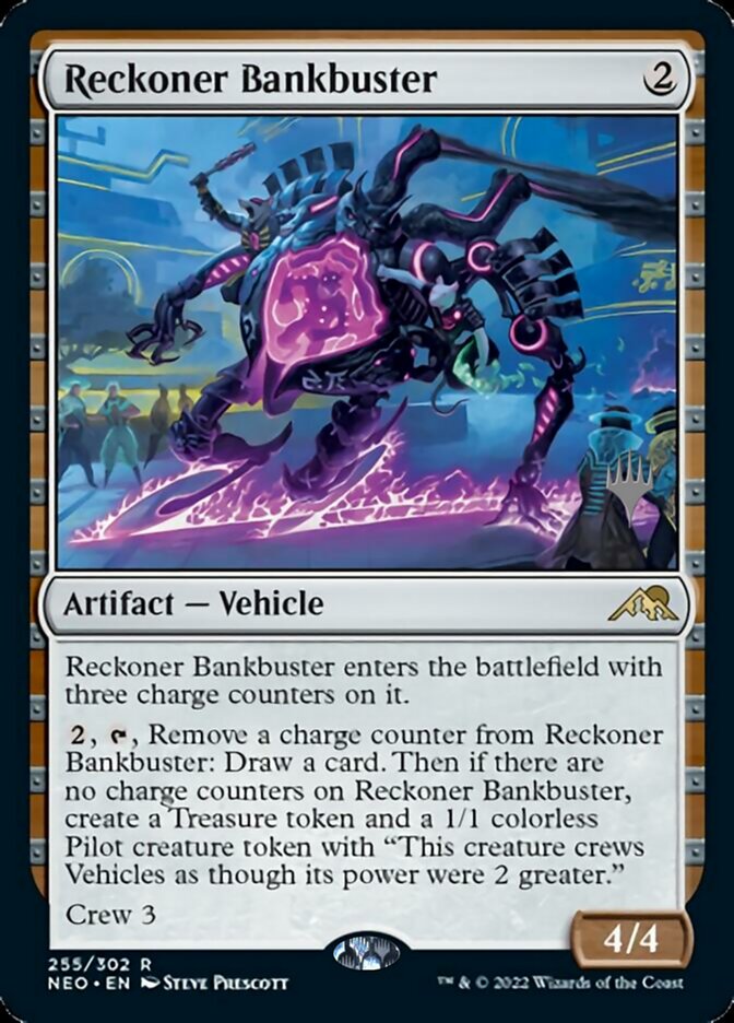 Reckoner Bankbuster (Promo Pack) [Kamigawa: Neon Dynasty Promos] | Game Master's Emporium (The New GME)
