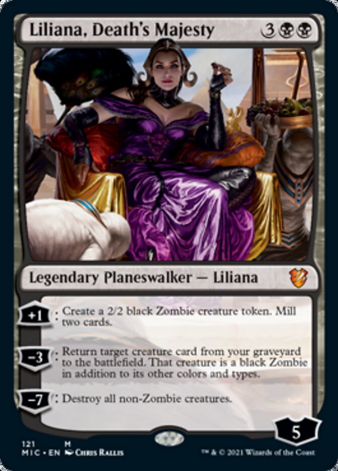 Liliana, Death's Majesty [Innistrad: Midnight Hunt Commander] | Game Master's Emporium (The New GME)