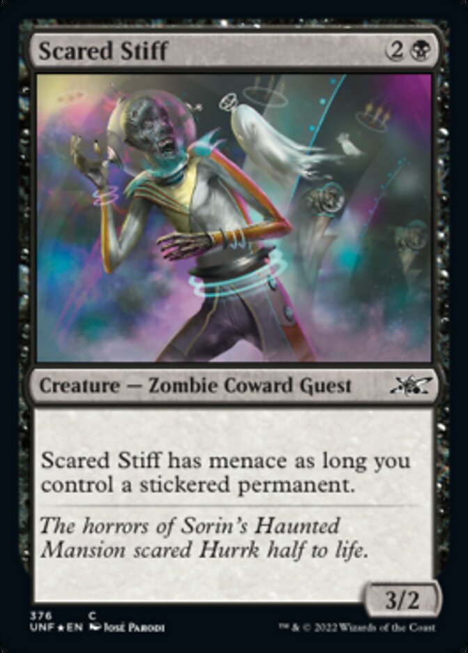 Scared Stiff (Galaxy Foil) [Unfinity] | Game Master's Emporium (The New GME)