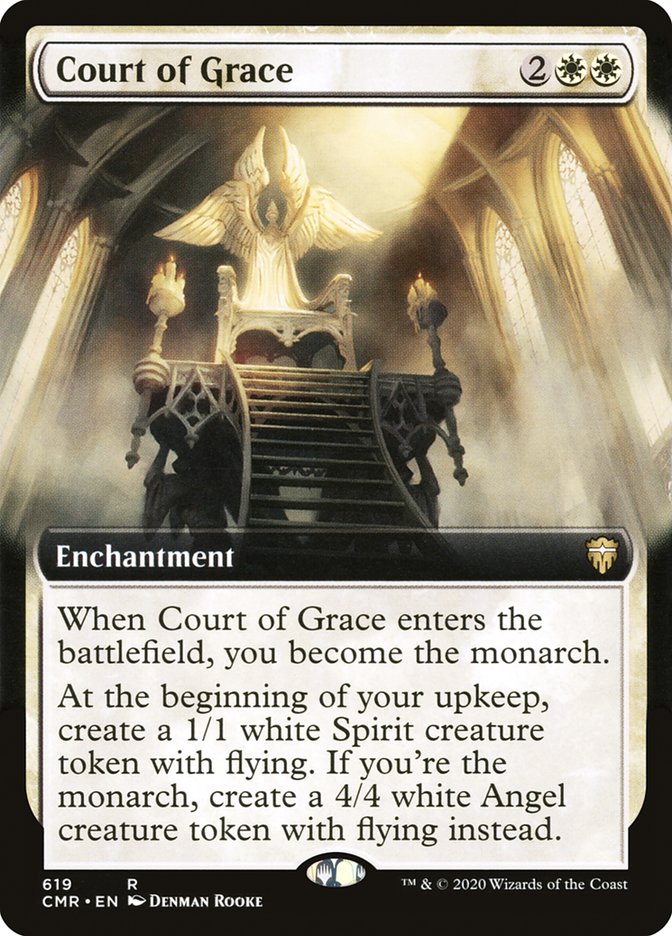 Court of Grace (Extended Art) [Commander Legends] | Game Master's Emporium (The New GME)
