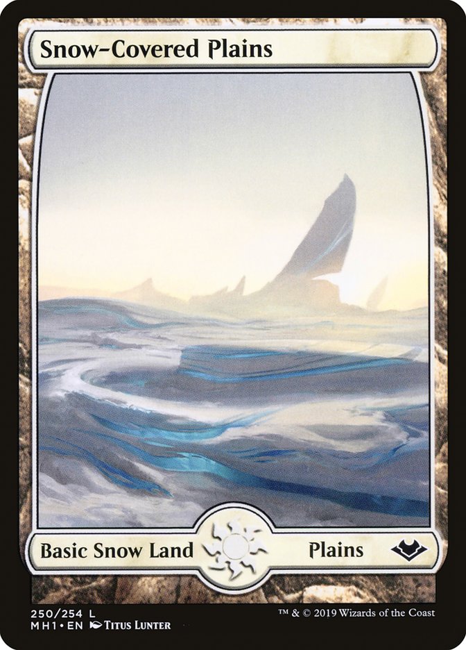 Snow-Covered Plains [Modern Horizons] | Game Master's Emporium (The New GME)