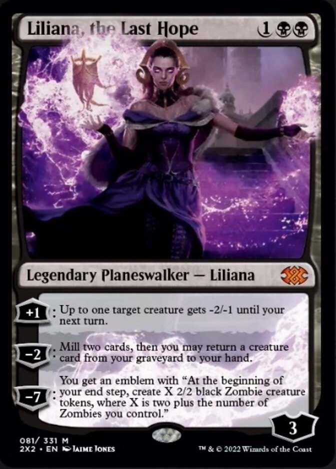 Liliana, the Last Hope [Double Masters 2022] | Game Master's Emporium (The New GME)