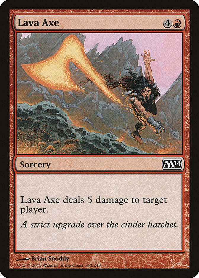 Lava Axe [Magic 2014] | Game Master's Emporium (The New GME)