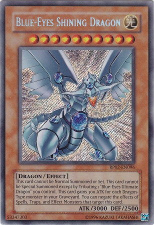 Blue-Eyes Shining Dragon [RP02-EN096] Secret Rare | Game Master's Emporium (The New GME)