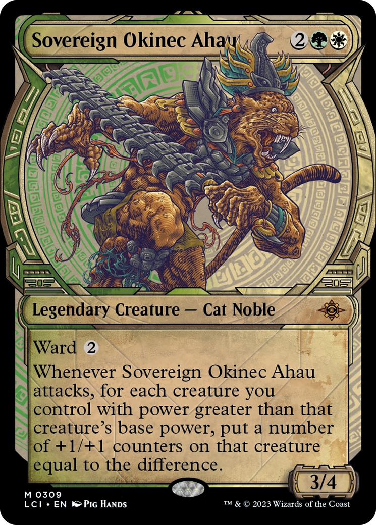 Sovereign Okinec Ahau (Showcase) [The Lost Caverns of Ixalan] | Game Master's Emporium (The New GME)