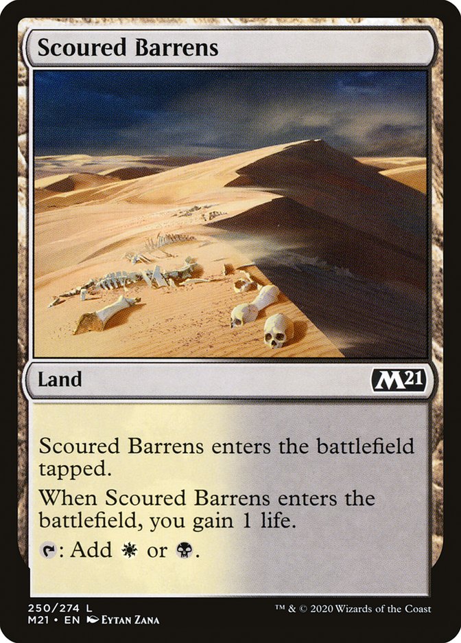 Scoured Barrens [Core Set 2021] | Game Master's Emporium (The New GME)