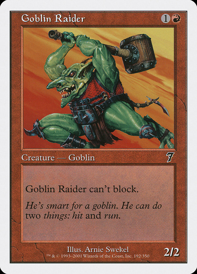 Goblin Raider [Seventh Edition] | Game Master's Emporium (The New GME)