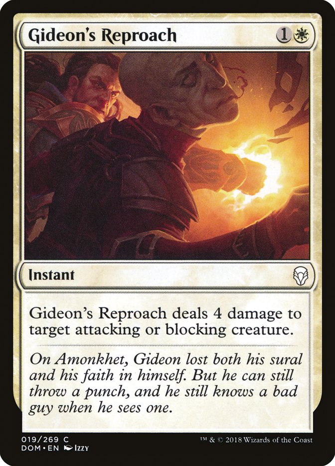 Gideon's Reproach [Dominaria] | Game Master's Emporium (The New GME)