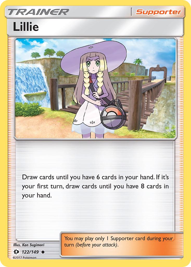 Lillie (122/149) [Sun & Moon: Base Set] | Game Master's Emporium (The New GME)