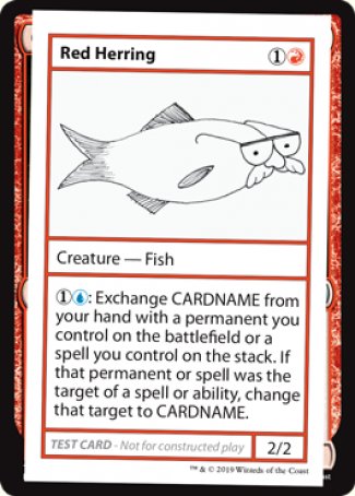 Red Herring (2021 Edition) [Mystery Booster Playtest Cards] | Game Master's Emporium (The New GME)